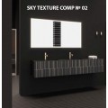 Arbi Arredobagno Комплект мебели Cersaie 2022 SKY TEXTURE COMP № 02
