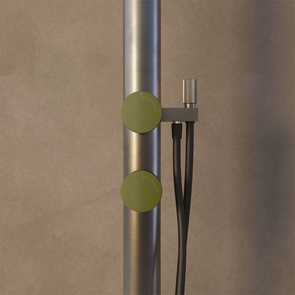 Комплект ручек для душевой колонны Carlo Frattini Outside F1904-02VE
