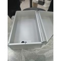 УЦЕНКА Зеркальный шкаф алюминий HSK 75X45 см