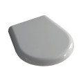 Крышка-сиденье для унитаза K09, белая, soft close, пластик /368801/ 