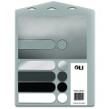 Oli I-plate 018158 Панель с двойным смывом и комплект кнопок Elegance