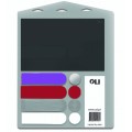 Панель с двойным смывом и комплект кнопок Oli I-plate 670051 Fantasy