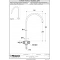 Ritmonio Diametro35 S PR52CM212IX Излив для раковины настольный, брашированный хром