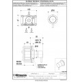 Ritmonio Diametro35 S PR52FC201BLX смеситель для душа, брашированный черный хром