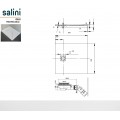 Душевой поддон Salini OASI S-Stone (Solix) 90х90х3 см  120321M