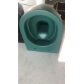 Унитаз подвесной зелёный Scarabeo 5520CL55 50,5х36 см
